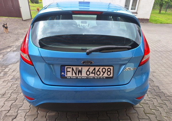 Ford Fiesta cena 20900 przebieg: 178000, rok produkcji 2010 z Mysłowice małe 154